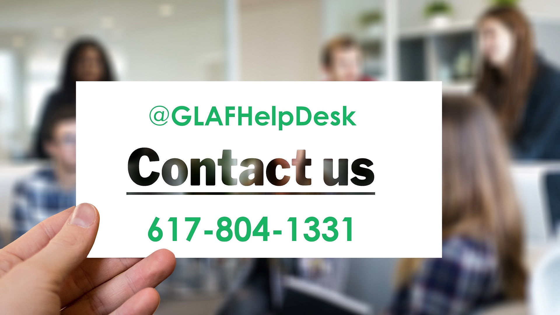 GLAF is Hiring | Join Our Team. Introduce Yourself!